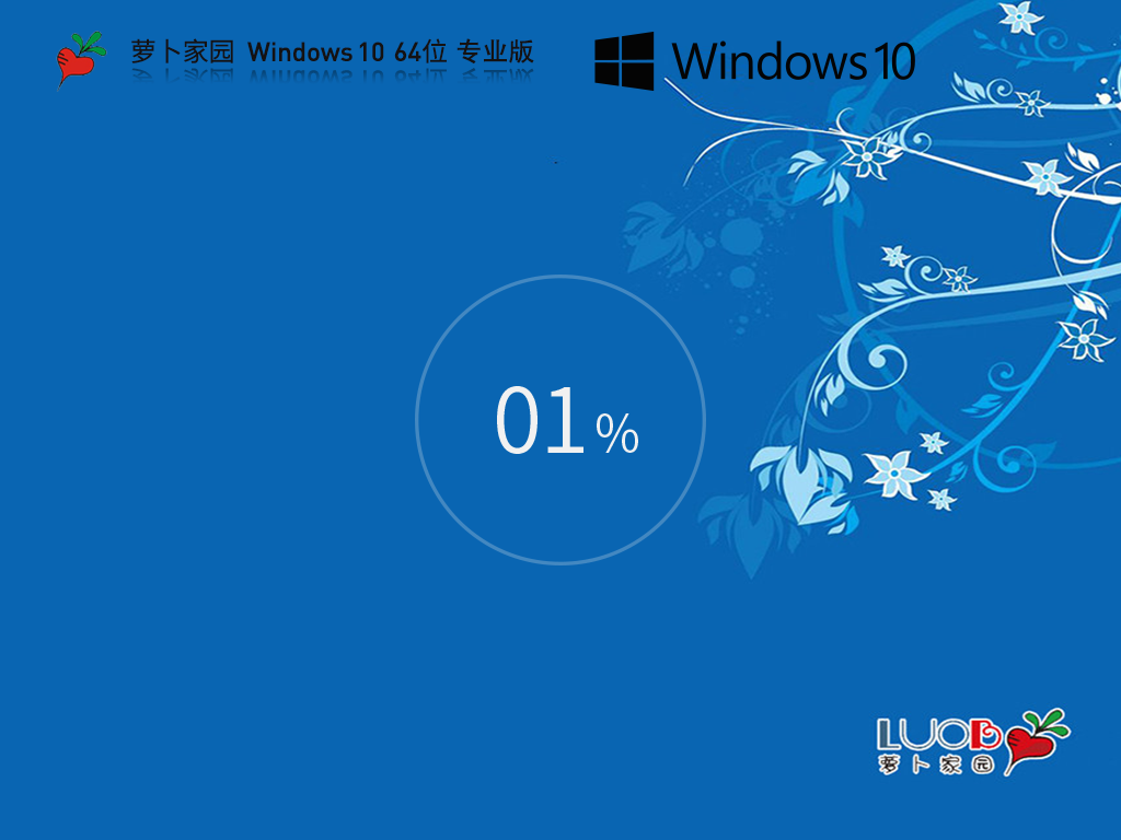 萝卜家园 Windows10 64位 官方专业版